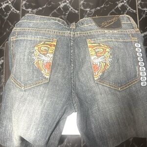 Dark Denim Ed Hardy jeans